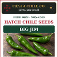 Big Jim Hatch chile seed packet