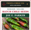 Joe E. Parker Hatch chile seed packet